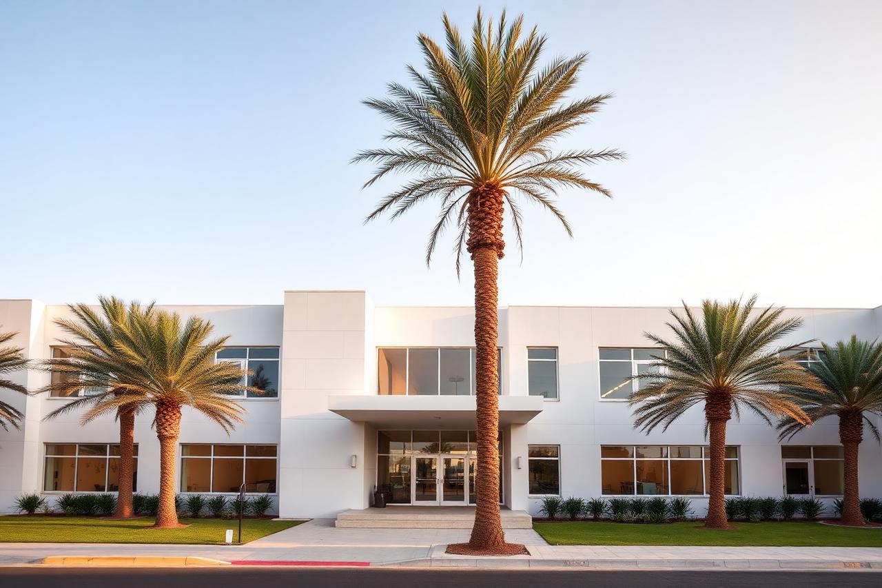 Modern private school campus in Riyadh